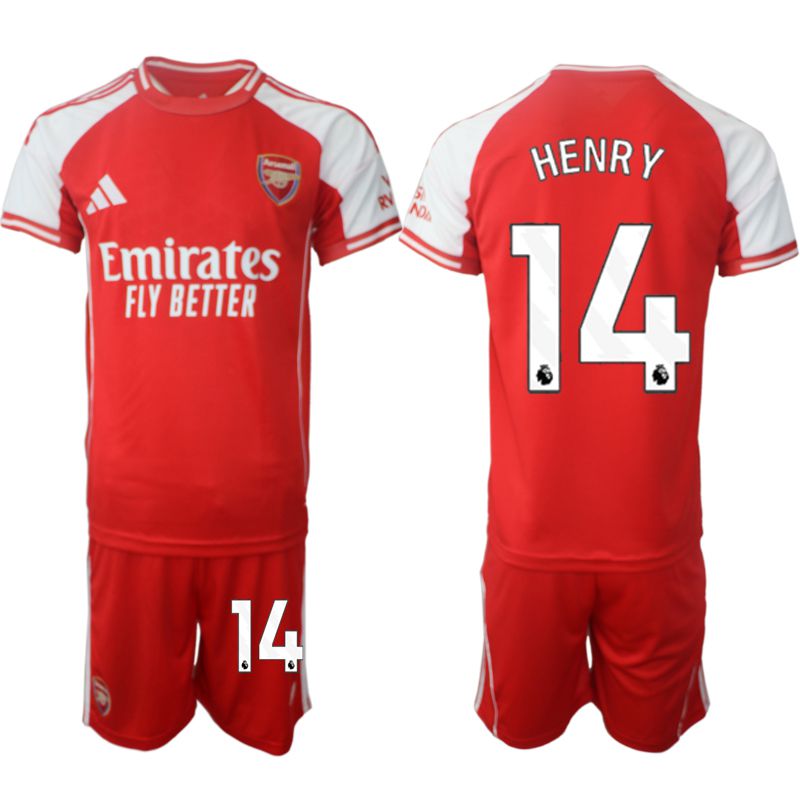 Men 2025-2026 Season Club Arsenal home red #14 Soccer Jersey